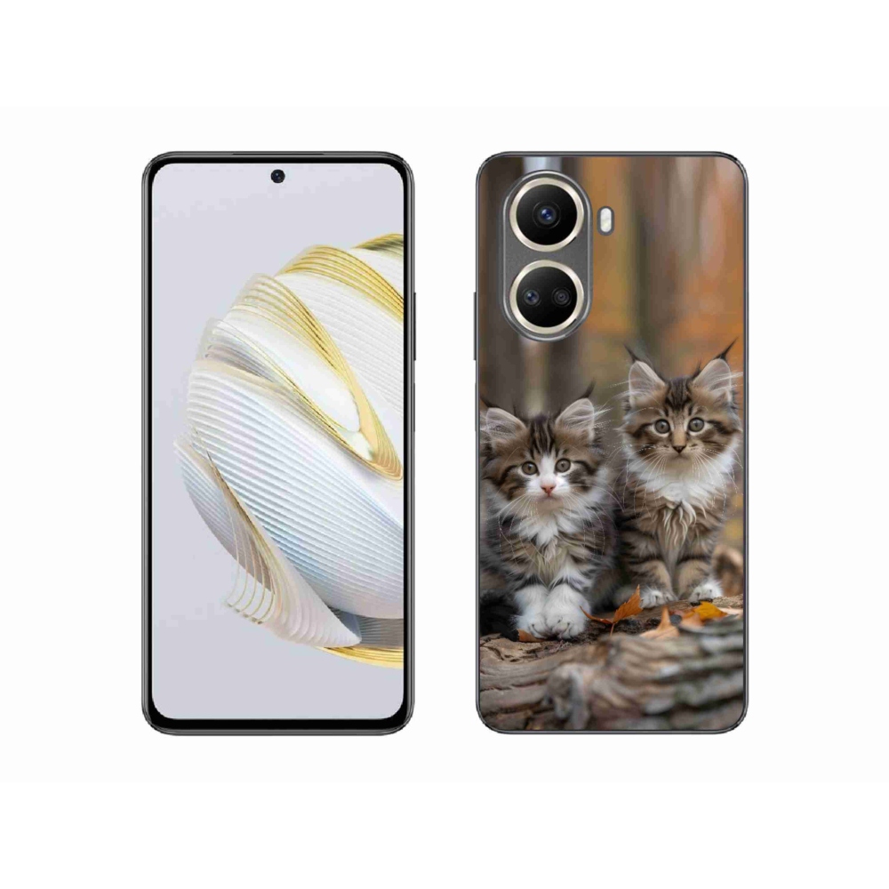 Gelový kryt mmCase na Huawei Nova 10 SE - kočičí duo 3