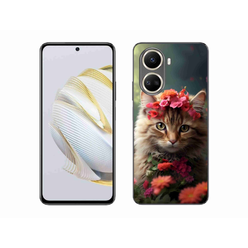 Gelový kryt mmCase na Huawei Nova 10 SE - kočíčí princezna