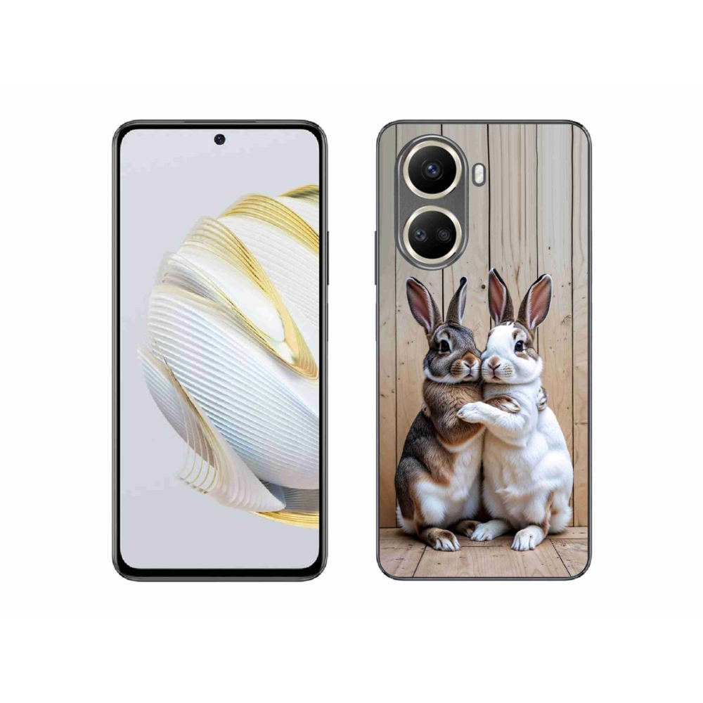 Gelový kryt mmCase na Huawei Nova 10 SE - králičí pár