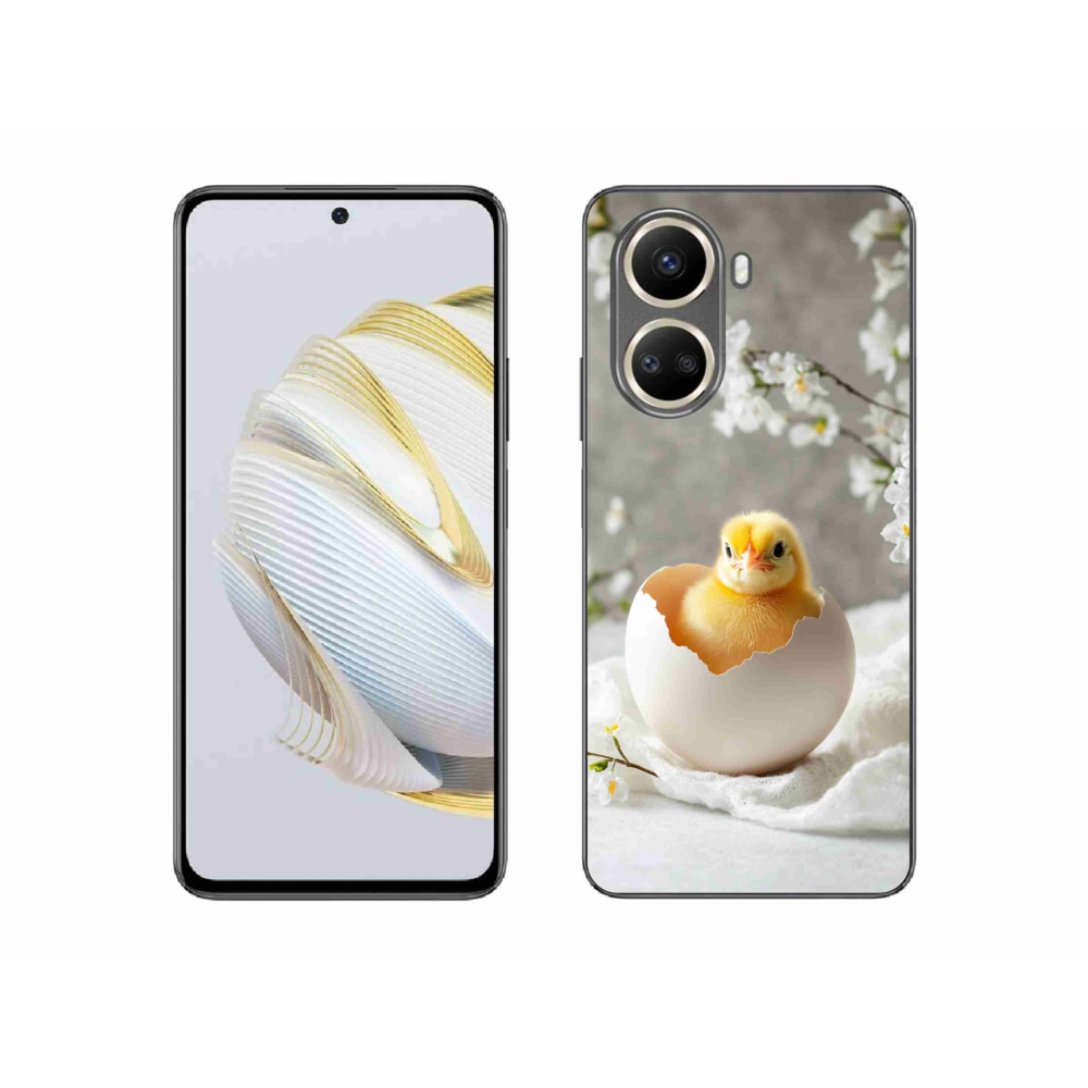 Gelový kryt mmCase na Huawei Nova 10 SE - kuřátko