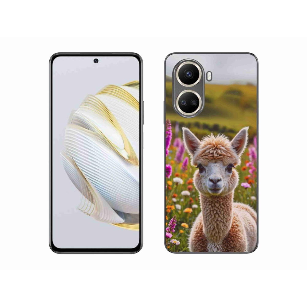 Gelový kryt mmCase na Huawei Nova 10 SE - lama na louce