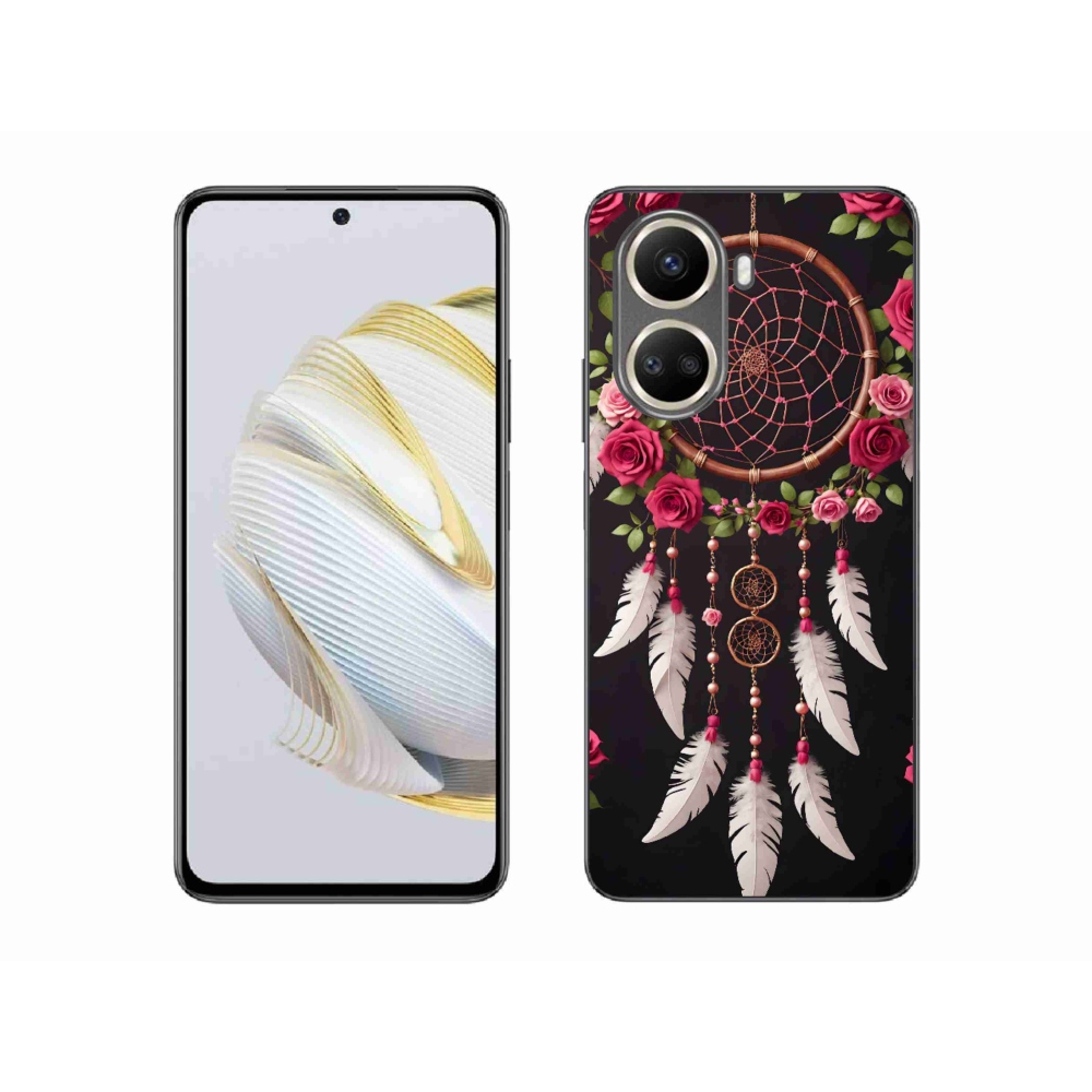 Gelový kryt mmCase na Huawei Nova 10 SE - lapač snů s růžemi