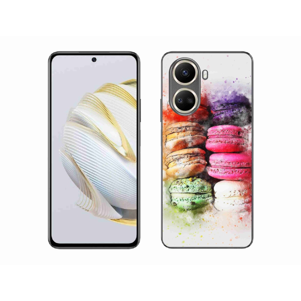 Gelový kryt mmCase na Huawei Nova 10 SE - makrónky