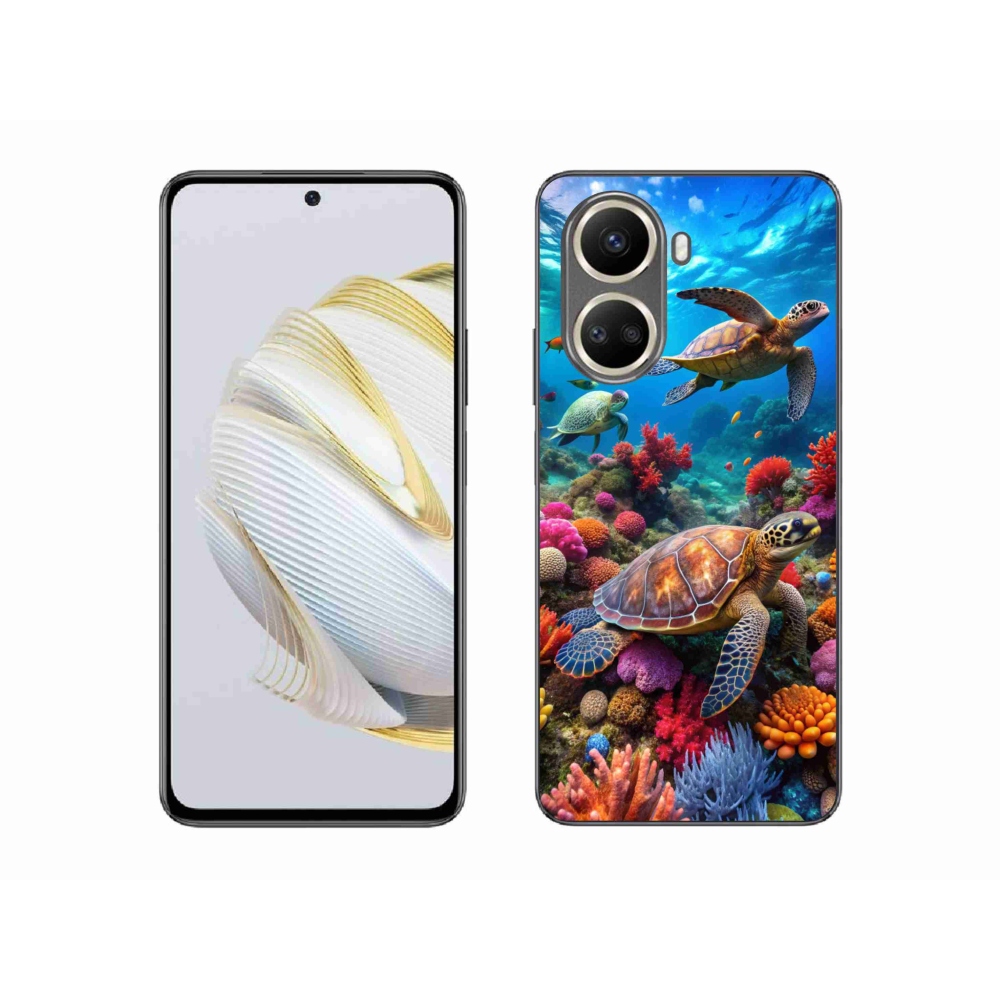Gelový kryt mmCase na Huawei Nova 10 SE - mořský svět 2