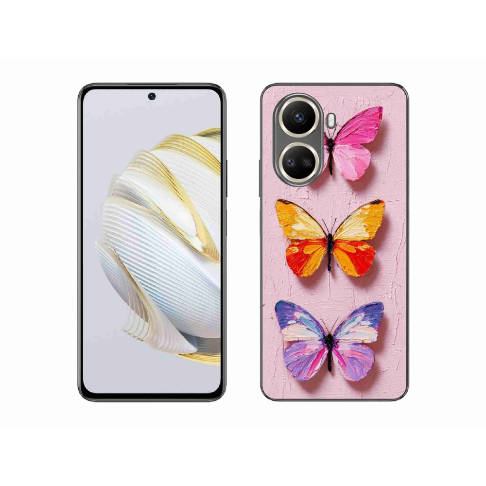 Gelový kryt mmCase na Huawei Nova 10 SE - motýlí trojice