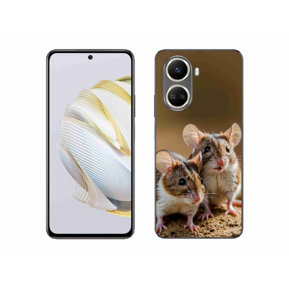 Gelový kryt mmCase na Huawei Nova 10 SE - myší duo