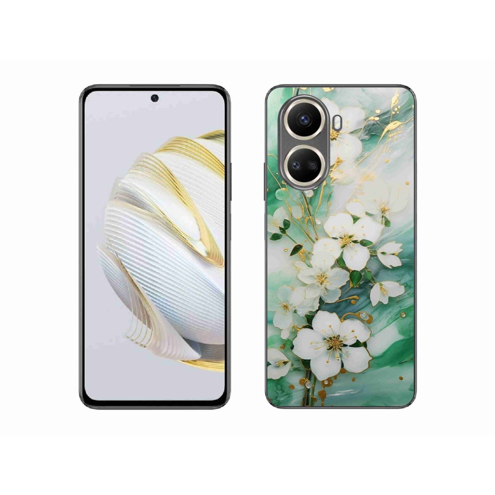 Gelový kryt mmCase na Huawei Nova 10 SE - něžné květy