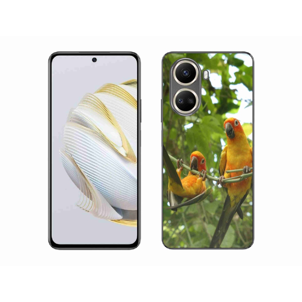Gelový kryt mmCase na Huawei Nova 10 SE - papoušci aratingy