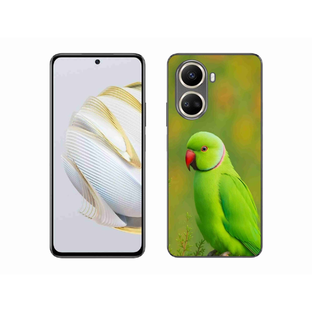 Gelový kryt mmCase na Huawei Nova 10 SE - papoušek alexandr 2