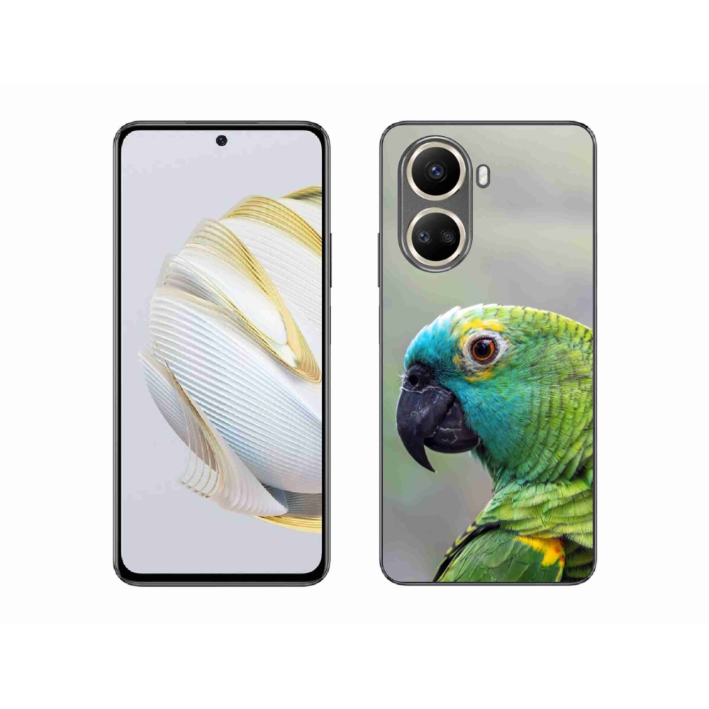 Gelový kryt mmCase na Huawei Nova 10 SE - papoušek amazoňan