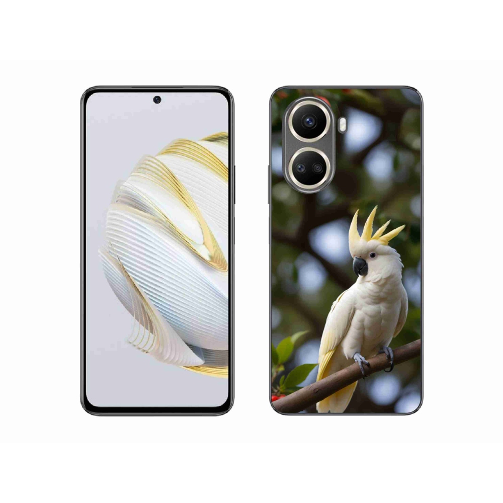 Gelový kryt mmCase na Huawei Nova 10 SE - papoušek kakadu 3