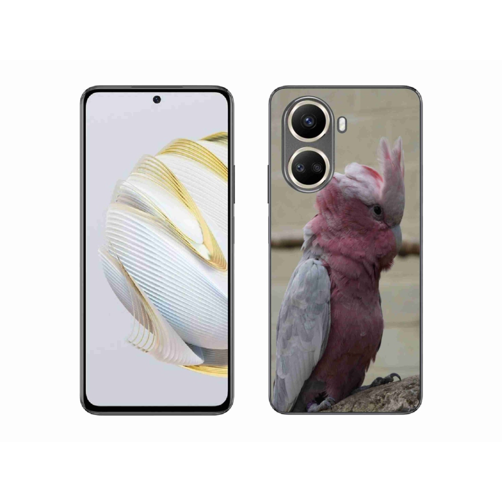 Gelový kryt mmCase na Huawei Nova 10 SE - papoušek kakadu růžový