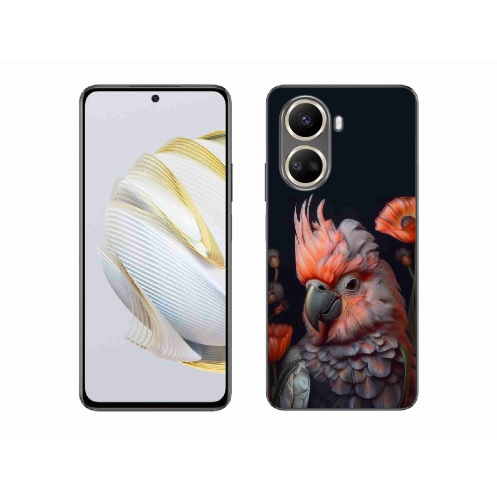 Gelový kryt mmCase na Huawei Nova 10 SE - papoušek kakadu v barvách