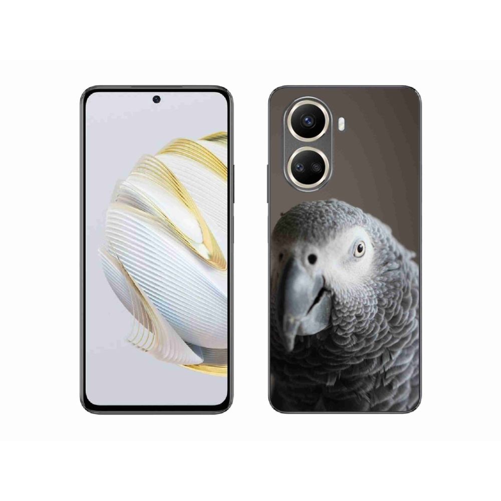 Gelový kryt mmCase na Huawei Nova 10 SE - papoušek žako 2