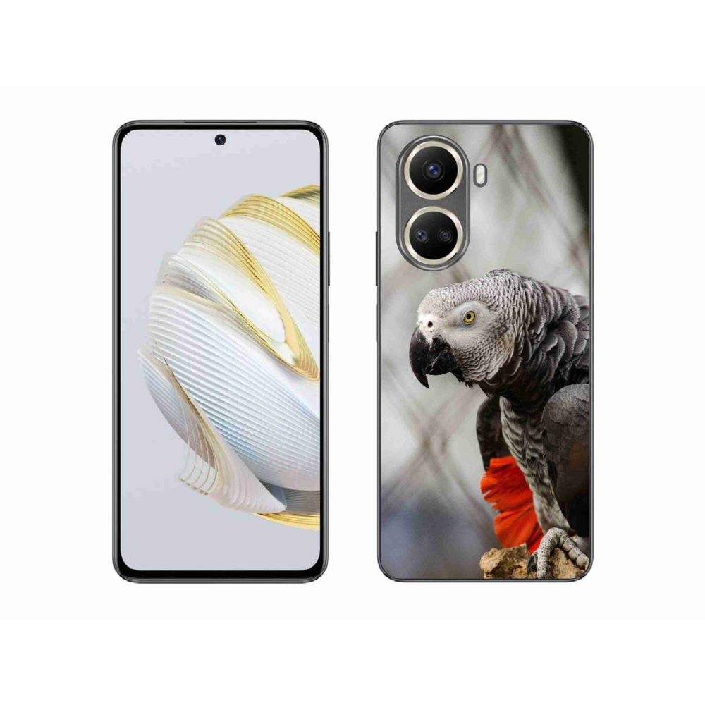 Gelový kryt mmCase na Huawei Nova 10 SE - papoušek žako 3