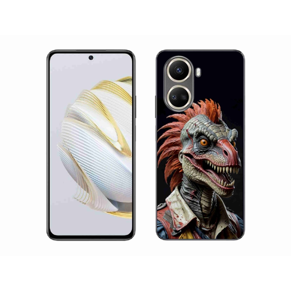 Gelový kryt mmCase na Huawei Nova 10 SE - punk dinosaurus