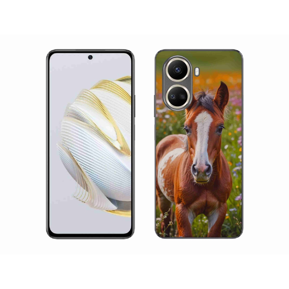 Gelový kryt mmCase na Huawei Nova 10 SE - roztomilé hříbě
