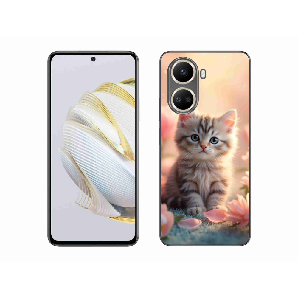 Gelový kryt mmCase na Huawei Nova 10 SE - roztomilé kotě 8