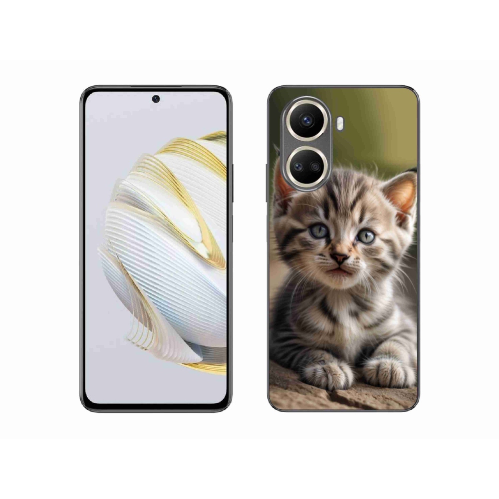 Gelový kryt mmCase na Huawei Nova 10 SE - roztomilé kotě 9
