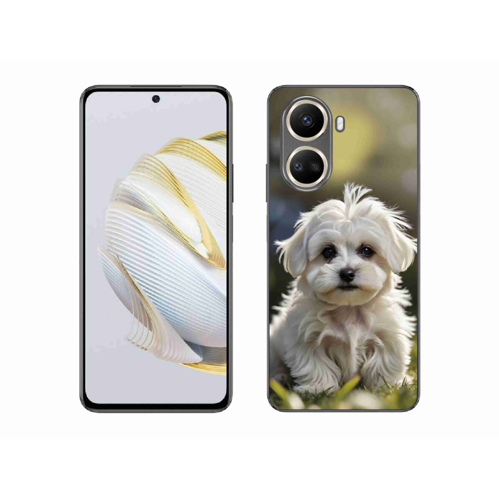 Gelový kryt mmCase na Huawei Nova 10 SE - roztomilý maltézský psík