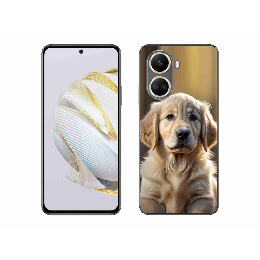 Gelový kryt mmCase na Huawei Nova 10 SE - roztomilý zlatý retrívr