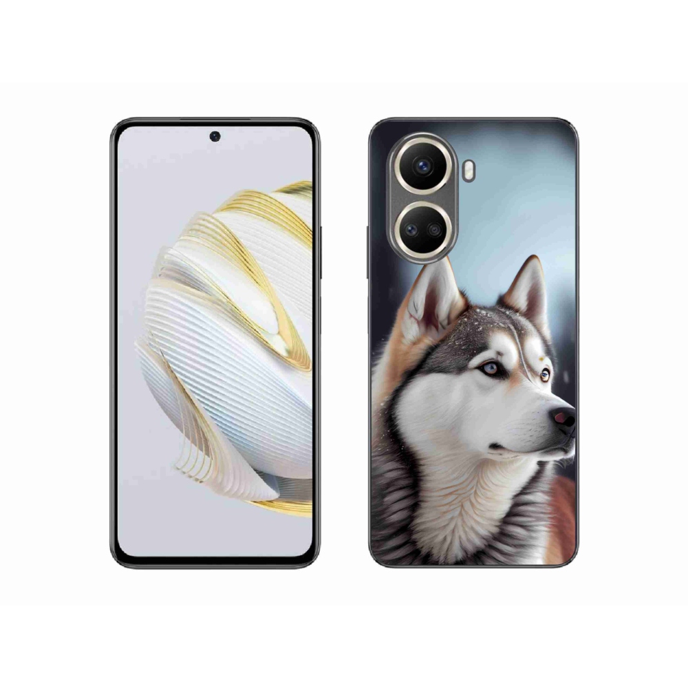 Gelový kryt mmCase na Huawei Nova 10 SE - sibiřský husky