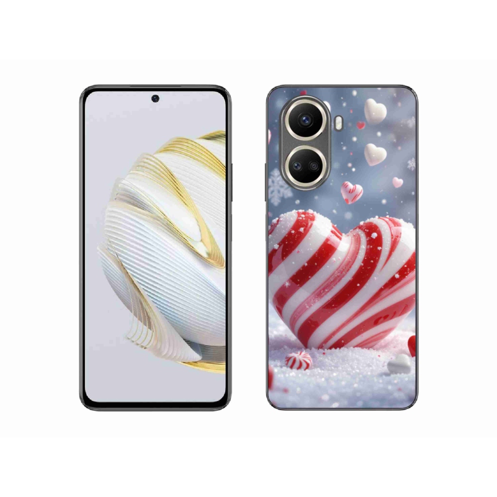Gelový kryt mmCase na Huawei Nova 10 SE - sladké srdce