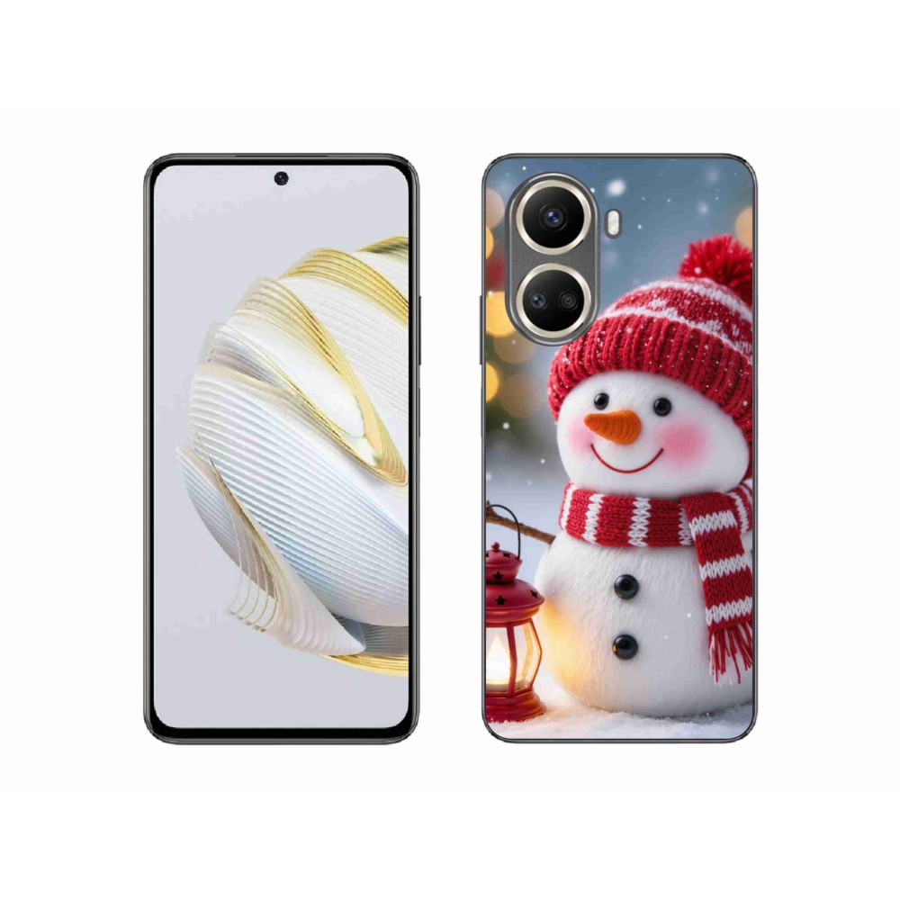 Gelový kryt mmCase na Huawei Nova 10 SE - sněhulák 2