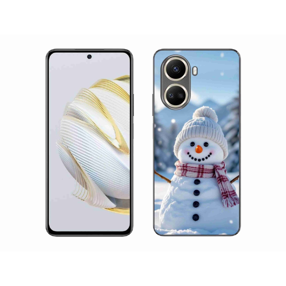 Gelový kryt mmCase na Huawei Nova 10 SE - sněhulák 3