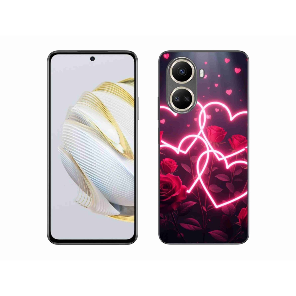 Gelový kryt mmCase na Huawei Nova 10 SE - srdce lásky
