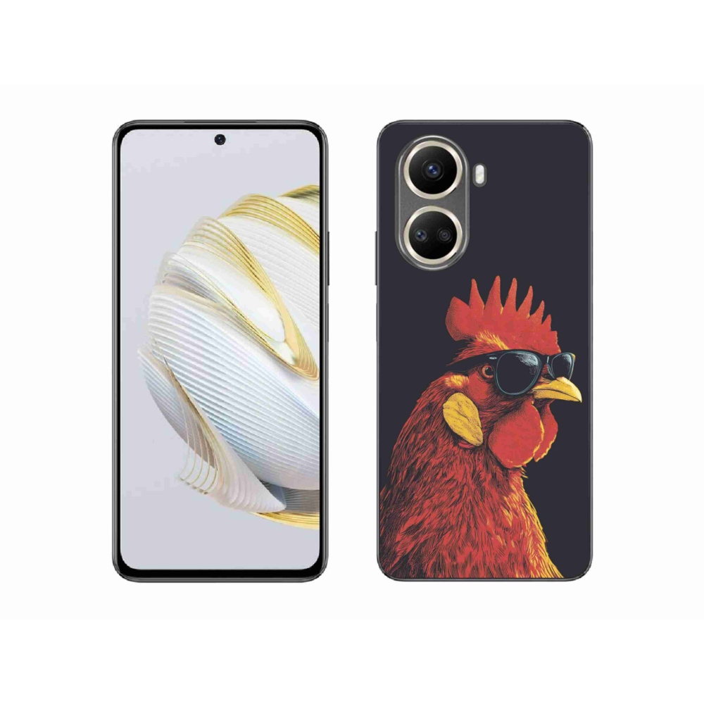 Gelový kryt mmCase na Huawei Nova 10 SE - stylový kohout