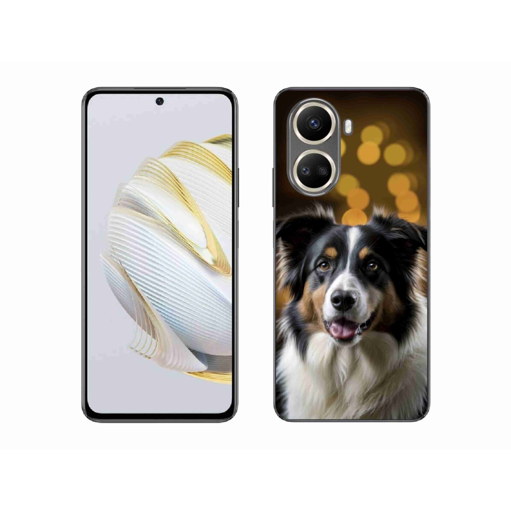 Gelový kryt mmCase na Huawei Nova 10 SE - usměvavý australský ovčák