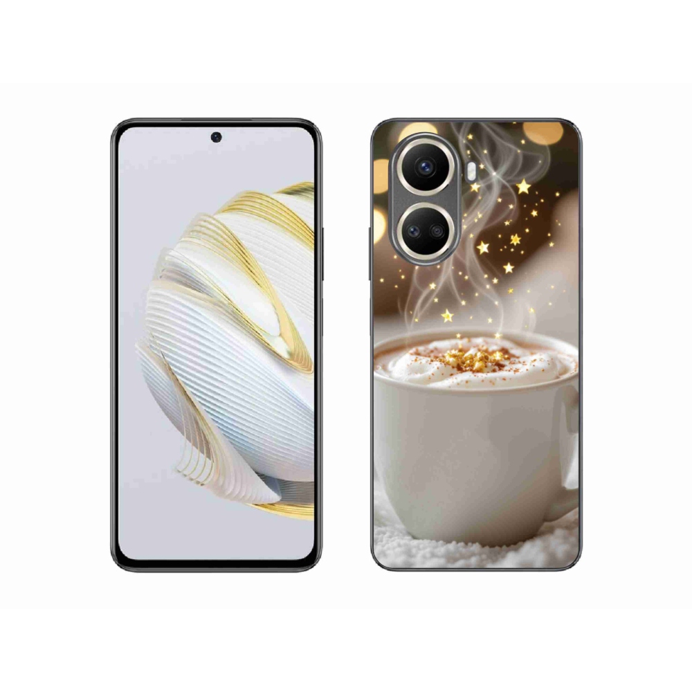 Gelový kryt mmCase na Huawei Nova 10 SE - vánoční horký nápoj