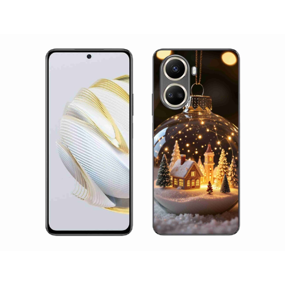 Gelový kryt mmCase na Huawei Nova 10 SE - vánoční koule 3