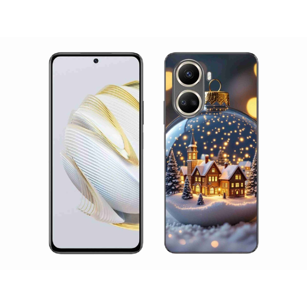 Gelový kryt mmCase na Huawei Nova 10 SE - vánoční koule 4