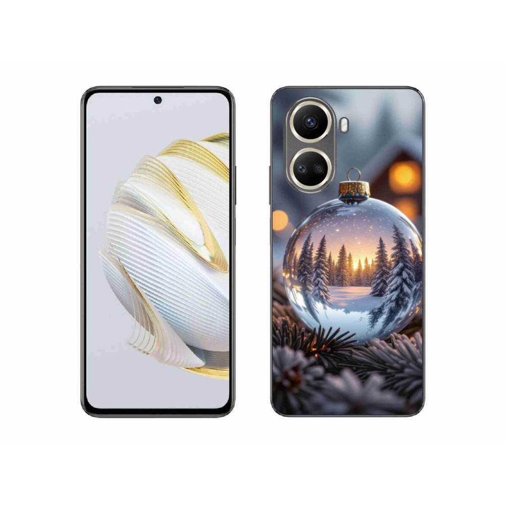 Gelový kryt mmCase na Huawei Nova 10 SE - vánoční ozdoba