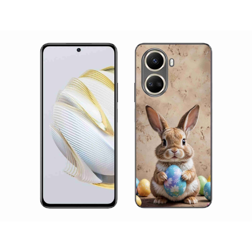 Gelový kryt mmCase na Huawei Nova 10 SE - velikonoční králíček