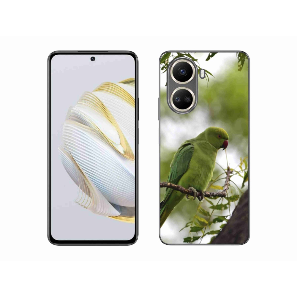 Gelový kryt mmCase na Huawei Nova 10 SE - zelený papoušek