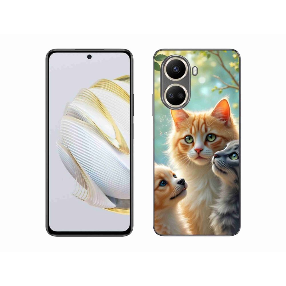 Gelový kryt mmCase na Huawei Nova 10 SE - zvířecí přátelství 2
