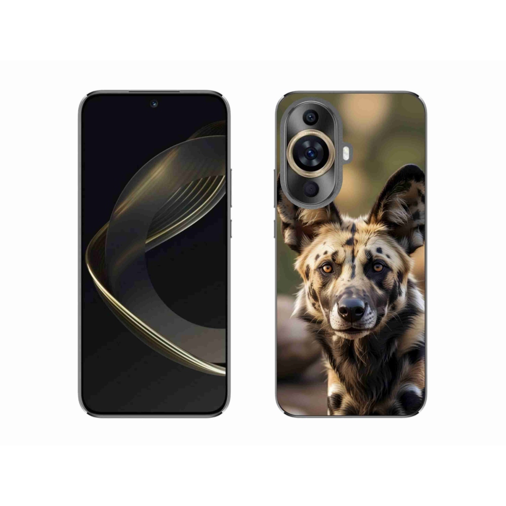 Gelový kryt mmCase na Huawei Nova 11 - africký divoký pes