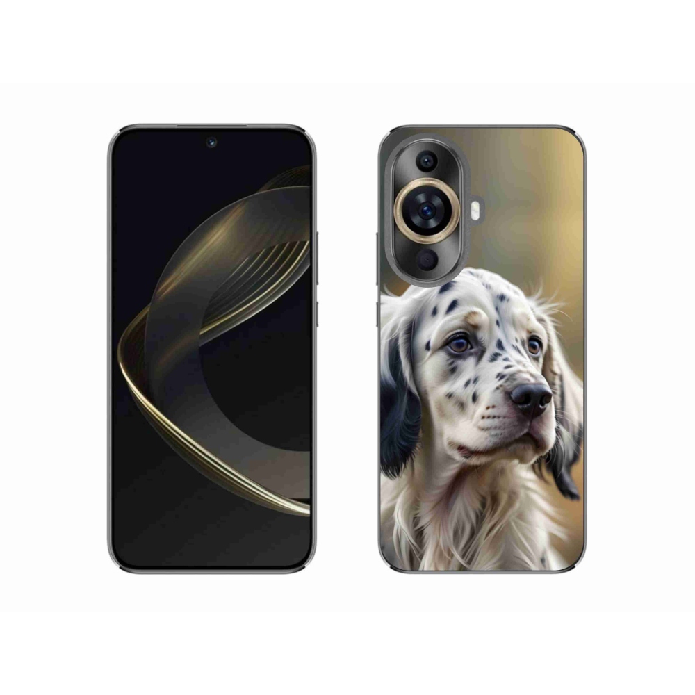 Gelový kryt mmCase na Huawei Nova 11 - anglický setr