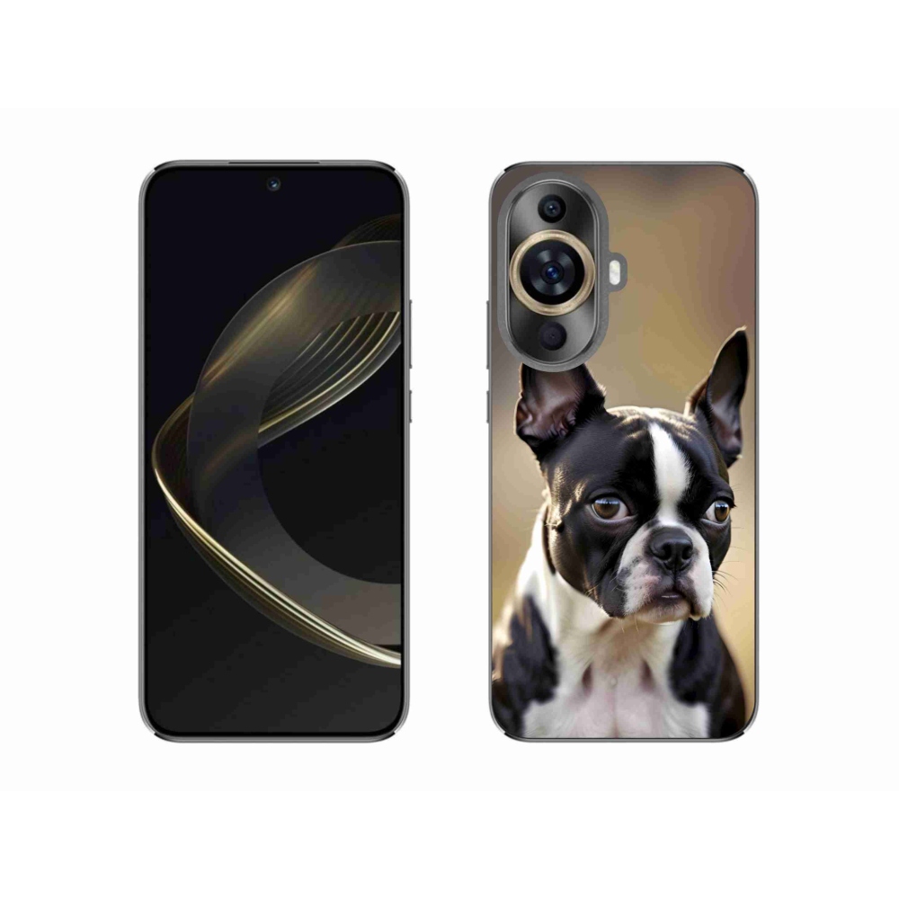 Gelový kryt mmCase na Huawei Nova 11 - bostonský teriér