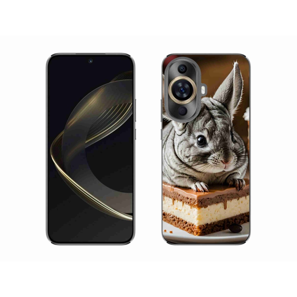Gelový kryt mmCase na Huawei Nova 11 - činčila