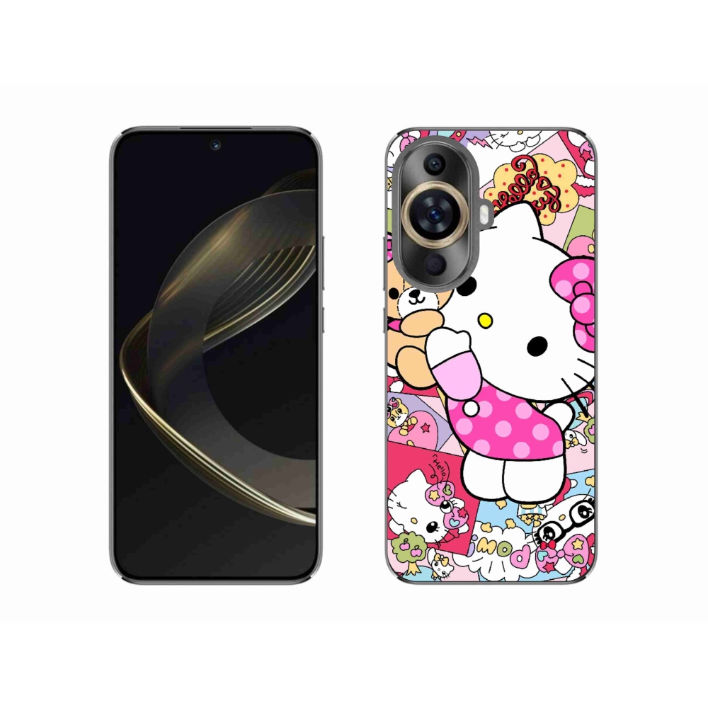 Gelový kryt mmCase na Huawei Nova 11 - cute kitty
