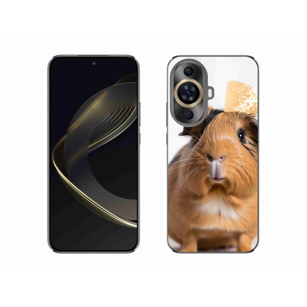 Gelový kryt mmCase na Huawei Nova 11 - hnědé morče