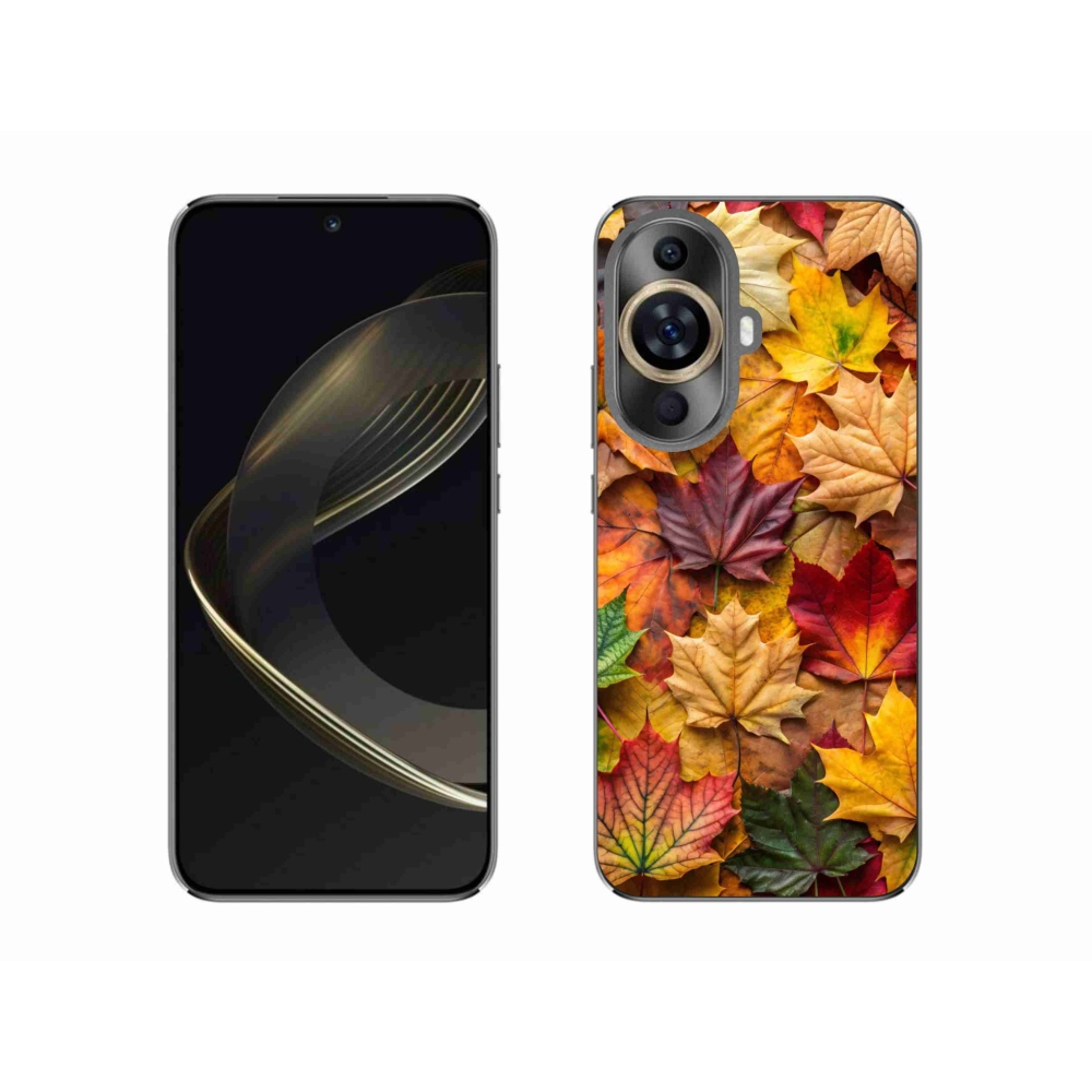 Gelový kryt mmCase na Huawei Nova 11 - javorové listy 2