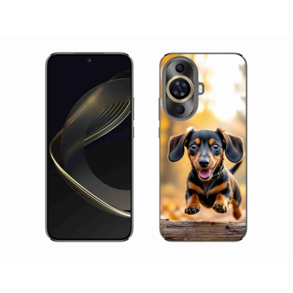 Gelový kryt mmCase na Huawei Nova 11 - jezevčík 2