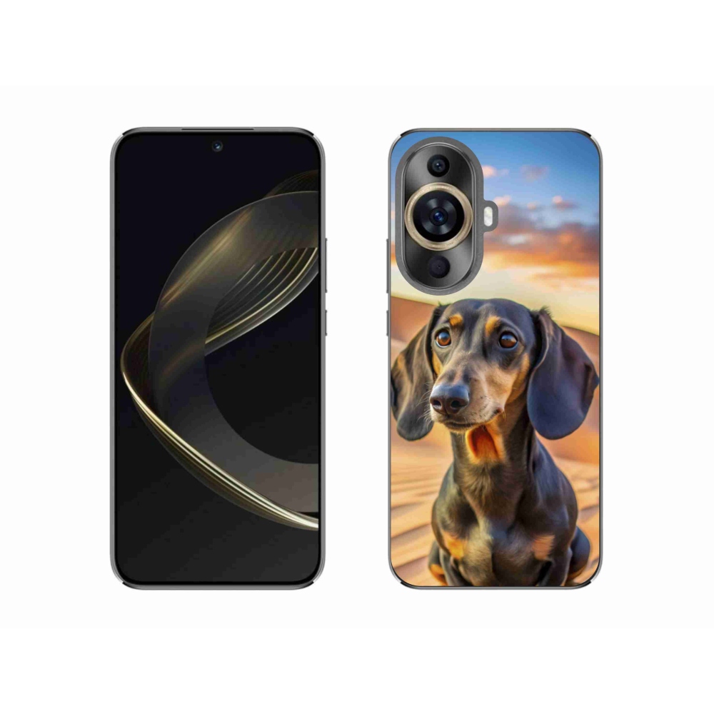 Gelový kryt mmCase na Huawei Nova 11 - jezevčík 3 