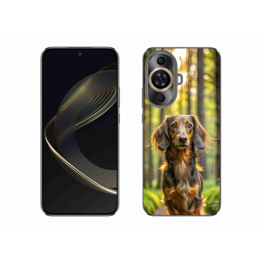 Gelový kryt mmCase na Huawei Nova 11 - jezevčík 4