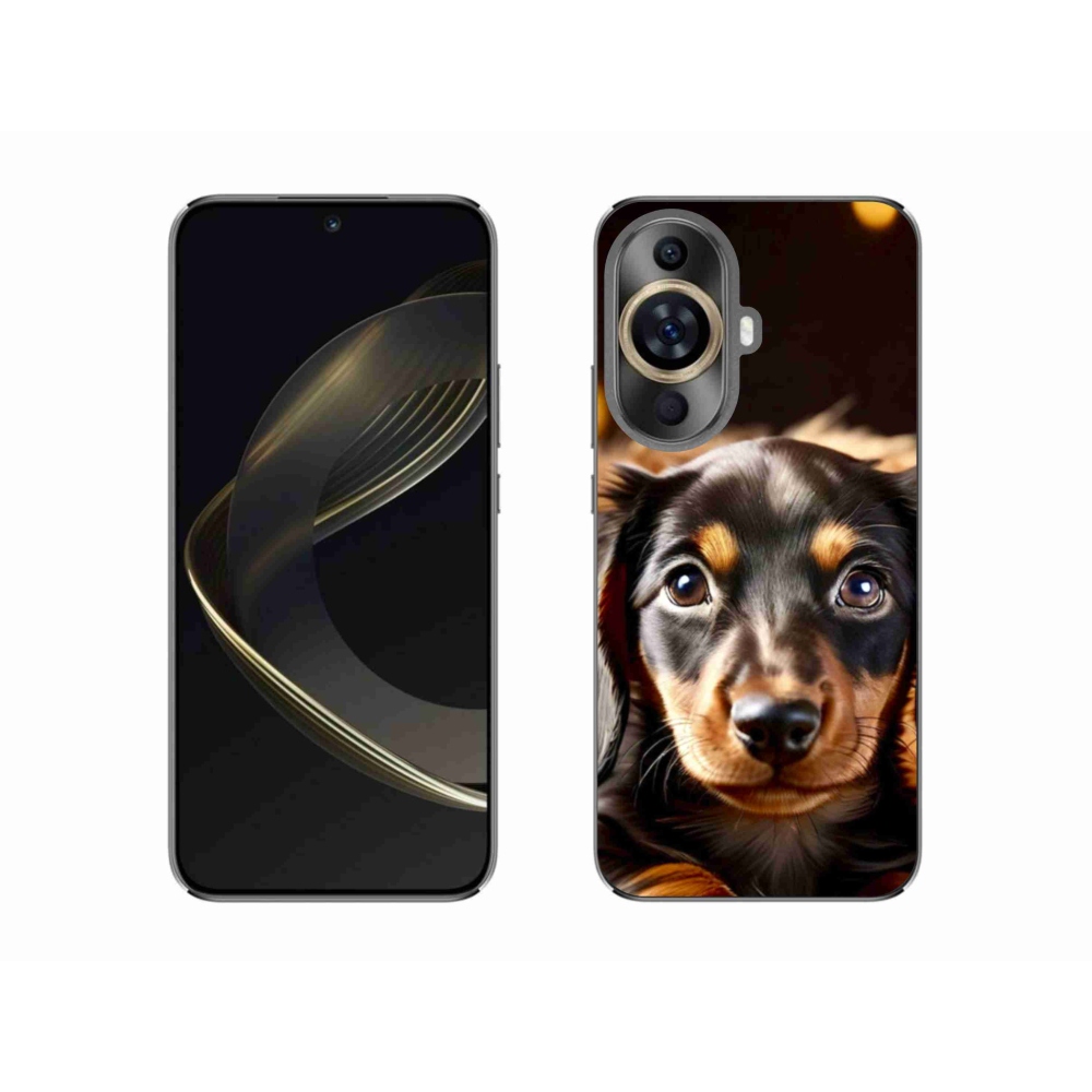 Gelový kryt mmCase na Huawei Nova 11 - jezevčík